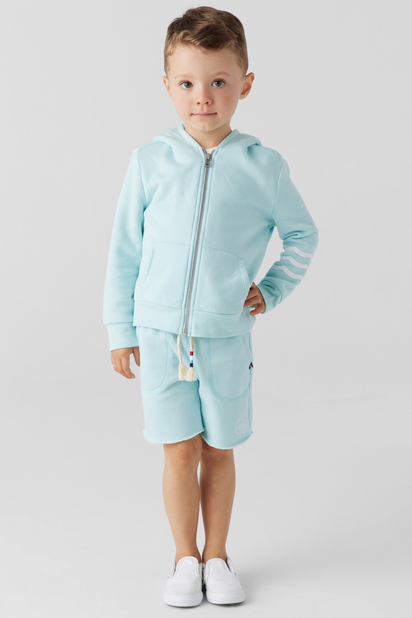 Shops Sol Angeles zippered hoodie & jogger set, 4T