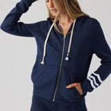 Coastal Waves Zip Hoodie