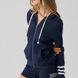 Coastal Waves Zip Hoodie