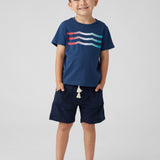 Kids Americana Waves Tee