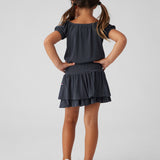 Kids Rib Tier Skirt