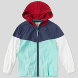 Kids Colorblock Zip Hoodie Jacket