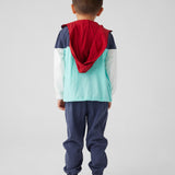 Kids Colorblock Zip Hoodie Jacket