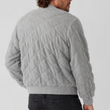 Quilted Bomber Jacket