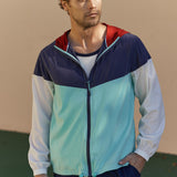 Colorblock Hooded Jacket