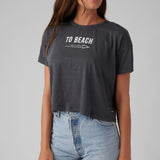 To Beach Boxy Tee