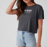 To Beach Boxy Tee