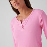 Rib Long Sleeve Henley