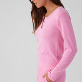 Rib Long Sleeve Henley