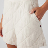 Quilted Midi Short