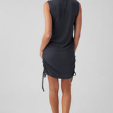 Rib Ruched Dress