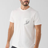 Surfer Sunset Pocket Tee